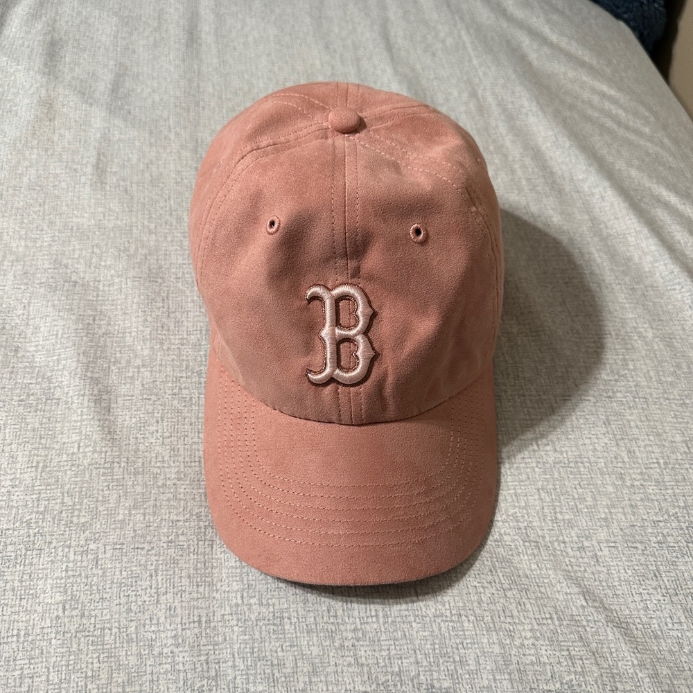 Brooklyn Dodgers suede pink ‘47 baseball cap NEW
